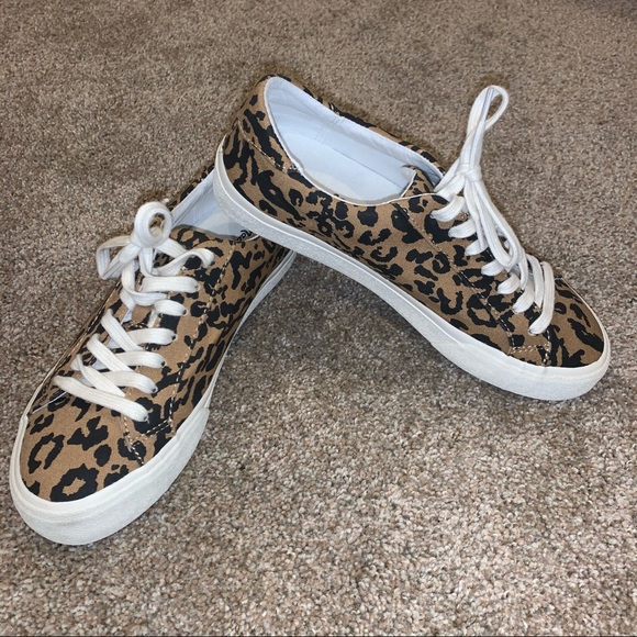 madewell sneakers leopard